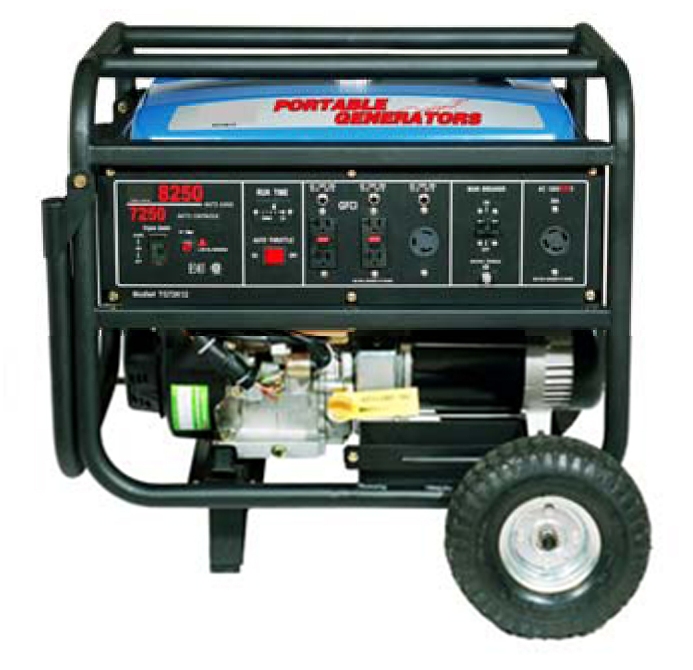 Generator for up to 5 Blowers